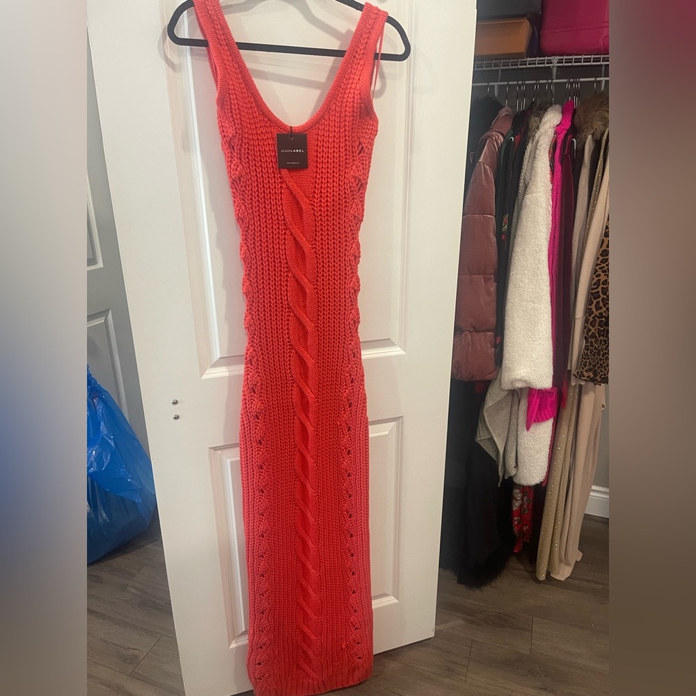 Jlux Label -Long knit dress size L